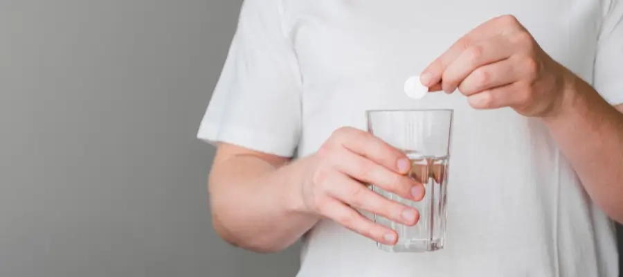 remédio efervescente 