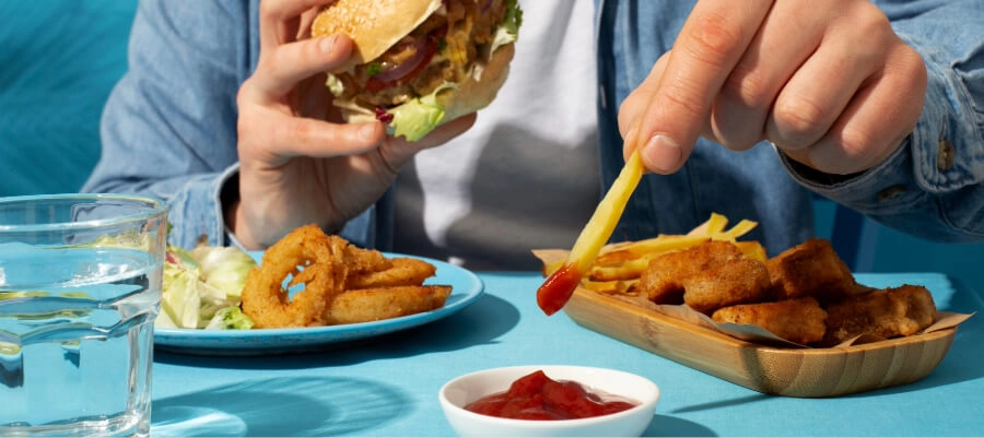 alimentos gordurosos